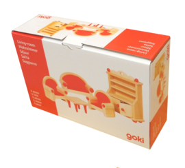 Poppenhuis Woonkamer Luxe Goki