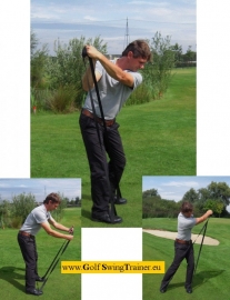 Golf Swing Trainer, for golfers who want to improve their game.