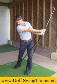 Golf Swing Trainer, voor golfers die hun spel willen verbeteren.