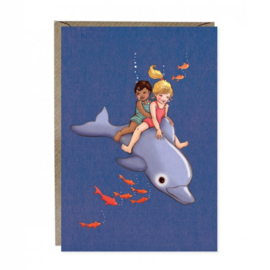 Belle & Boo Grußkarten Dolphin Adventure