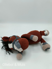 Custom order gehaakt paard