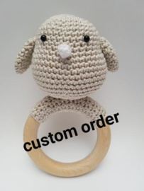 Custom order rammelaar vogeltje