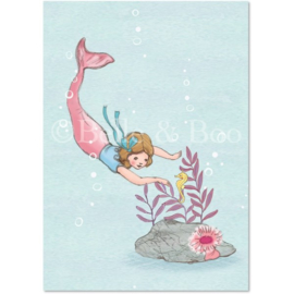 Belle & Boo Postkarte Hello Mr Seahorse