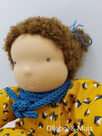 Soft doll Slappe Lijs  ocher yellow brown hair