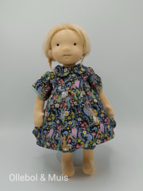 Poppenjurk en broekje pop 33-38 cm