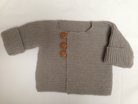 Gebreid baby setje