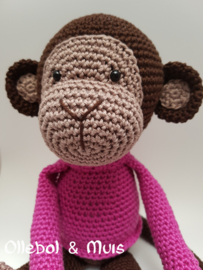 Crochet monkey