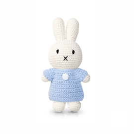 Miffy teether / rattle soft blue