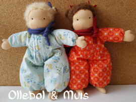 Soft doll / baby doll brown hair