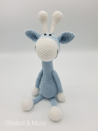 Crochet giraf ice-blue