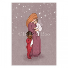 Belle & Boo postcard Sweet Dreams