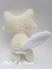 Crochet fox rattle