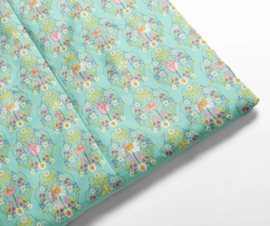 Spring Bunny Damask