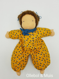 Soft doll Slappe Lijs  ocher yellow brown hair