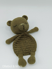 Harry the Bear lovey gehaakte slaapknuffel