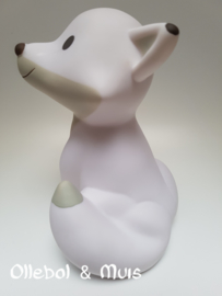 Money box Fox Cesar white