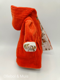Poppenjas en poppenjurk 35-42 cm pop