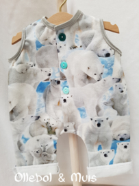 Jumpsuit with polarbears