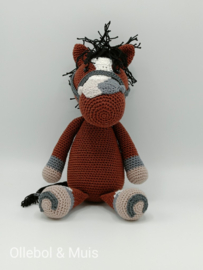 Custom order gehaakt paard