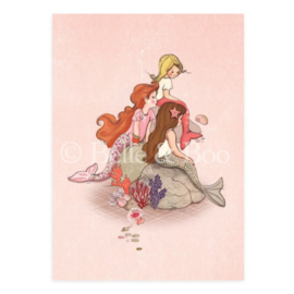 Belle & Boo ansichtkaart Mermaid Rock