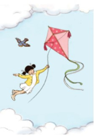 Belle & Boo ansichtkaart My Kite