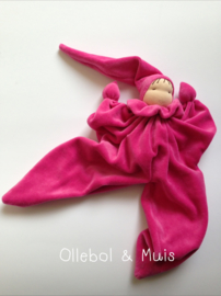 Fuchsia butterfly doll