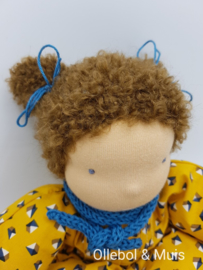 Soft doll Slappe Lijs  ocher yellow brown hair