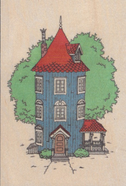 Come to Finland houten kaart Moomin House