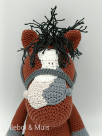 Custom order gehaakt paard