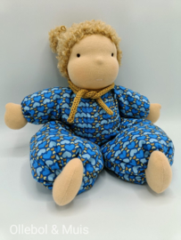 Waldorf Slappe Ljis puppe mit blondes Haar