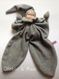 Grey butterfly doll