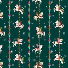 Christmas Carousel Stripe