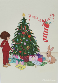 Belle & Boo ansichtkaart Jolly Christmas