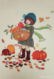 Belle & Boo ansichtkaart  Autumn