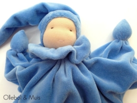 Vlinderpopje licht blauw