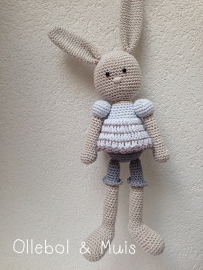 Crochet bunny girl