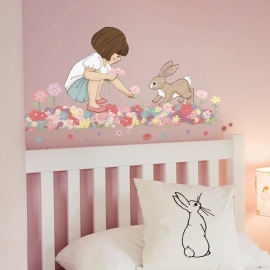 Belle's Meadow wall sticker