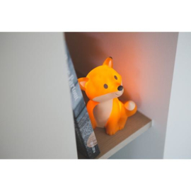 Fuchse Cesar Nachtleuchte / Kinderlampe orange