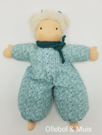 Soft doll slappe Lijs mint green blond hair