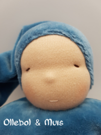 Waldorf style cuddle doll