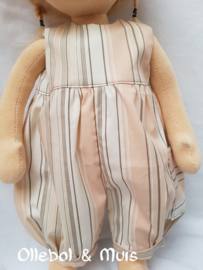 Dungerees, kina and boots waldorf doll 14 inch