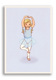 Belle & Boo Postkarte Pirouette