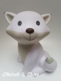 Money box Fox Cesar white