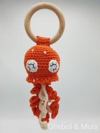 Rattle / teether orange