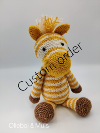 Custom order gehaakt paard