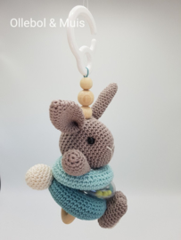 Maxicosi hanger / stroller hanger / pram hanger bunny