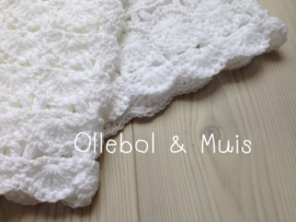 Crochet shawl , baby cloth