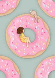 Belle & Boo ansichtkaart Donut Days