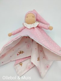 Blanket doll / doll with cuddly blanket