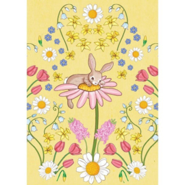 Ansichtkaart Belle & Boo Daisy Yellow